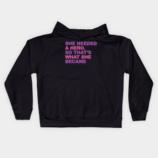 Femenist hero Kids Hoodie